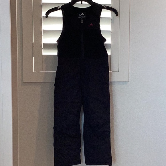 Vertical โ9 Black Snow Bibs Overalls, Size XXS (4/5), NEW CONDITION.๐โ๏ธโท๏ธโ๏ธ๐ฟโฆ - Picture 2 of 8